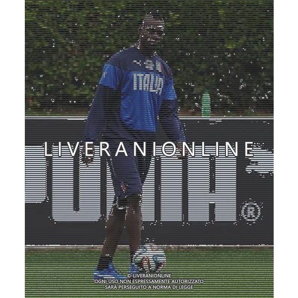 Raduno Nazionale Italiana in vista dei Mondiali di Calcio FIFA 2014 in Brasile Firenze - 27.05.2014 Allenamento Nella Foto:balotelli /Ph.Vitez-Ag. Aldo Liverani