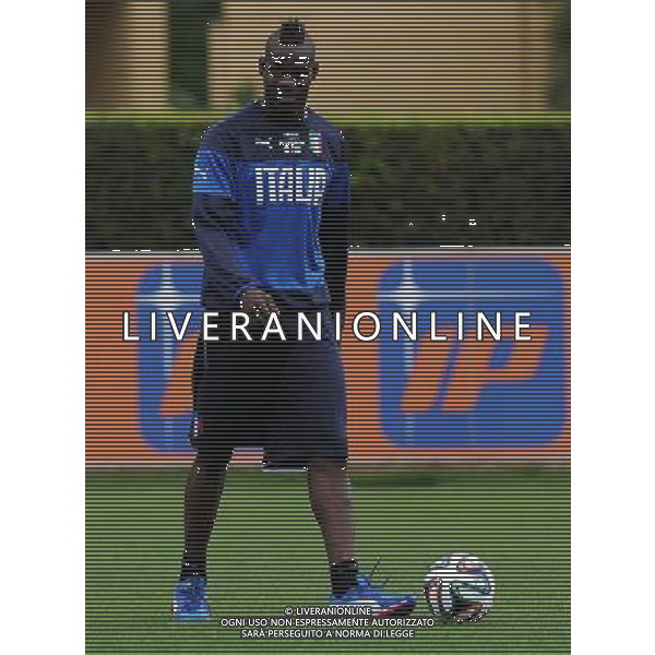 Raduno Nazionale Italiana in vista dei Mondiali di Calcio FIFA 2014 in Brasile Firenze - 27.05.2014 Allenamento Nella Foto:balotelli /Ph.Vitez-Ag. Aldo Liverani