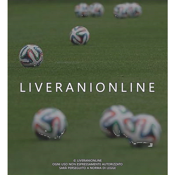 Raduno Nazionale Italiana in vista dei Mondiali di Calcio FIFA 2014 in Brasile Firenze - 27.05.2014 Allenamento Nella Foto:palloni /Ph.Vitez-Ag. Aldo Liverani