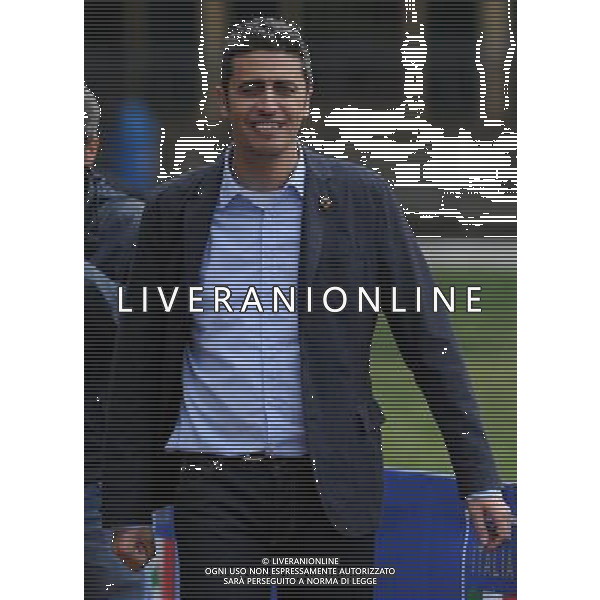 Raduno Nazionale Italiana in vista dei Mondiali di Calcio FIFA 2014 in Brasile Firenze - 27.05.2014 Allenamento Nella Foto:pif gira uno spot per la tim a coverciano /Ph.Vitez-Ag. Aldo Liverani