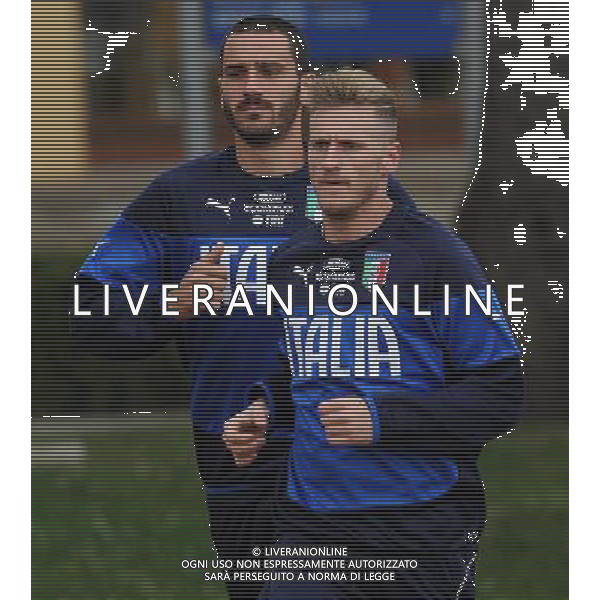 Raduno Nazionale Italiana in vista dei Mondiali di Calcio FIFA 2014 in Brasile Firenze - 27.05.2014 Allenamento Nella Foto:bonucci abate /Ph.Vitez-Ag. Aldo Liverani