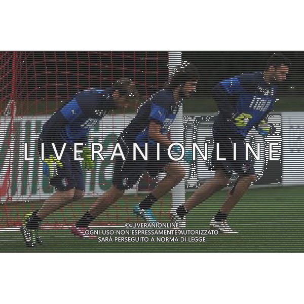 Raduno Nazionale Italiana in vista dei Mondiali di Calcio FIFA 2014 in Brasile Firenze - 27.05.2014 Allenamento Nella Foto:sirigu perin mirante /Ph.Vitez-Ag. Aldo Liverani