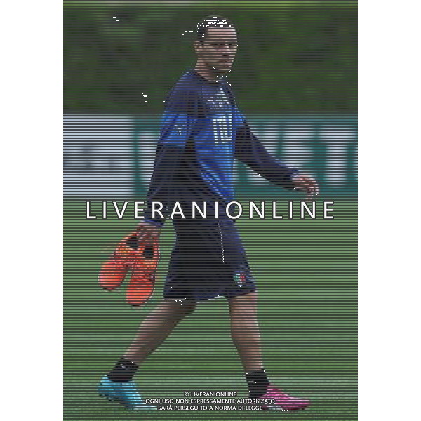 Raduno Nazionale Italiana in vista dei Mondiali di Calcio FIFA 2014 in Brasile Firenze - 27.05.2014 Allenamento Nella Foto:romulo /Ph.Vitez-Ag. Aldo Liverani