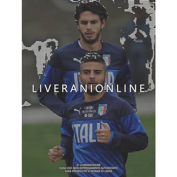 Raduno Nazionale Italiana in vista dei Mondiali di Calcio FIFA 2014 in Brasile Firenze - 27.05.2014 Allenamento Nella Foto:insigne ranocchia /Ph.Vitez-Ag. Aldo Liverani