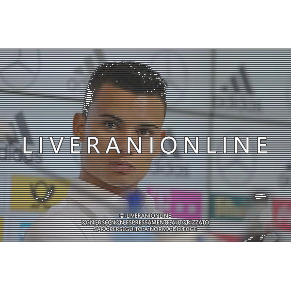 27.05.2014, Sportplatz, St. Martin Passeirtal, ITA, FIFA WM, Vorbereitung Deutschland, Tag 6, Unfall mit 2 Verletzten bei PR-Aktion, im Bild Pascal Wehrlein (DTM-Pilot) bei der Pressekonefernz, unmittelbar vor dem Unfall // Accident with two injured in PR campaign during Trainingscamp of Team Germany for Preparation of the FIFA Worldcup Brasil 2014 at the Sportplatz in St. Martin Passeirtal, Italy on 2014/05/27. EXPA Pictures © 2014, PhotoCredit: EXPA/ Eibner-Pressefoto/ Stuetzle *****ATTENTION - OUT of GER***** ©photoshot/AGENZIA ALDO LIVERANI SAS - ITALY ONLY - Nico Rosberg (Pilota di Formula 1 della Mercedes Benz) in conferenza stampa durante l\'allenamento della nazionale della Germania a St. Martin Passeirtal, Italia 27 maggio 2014