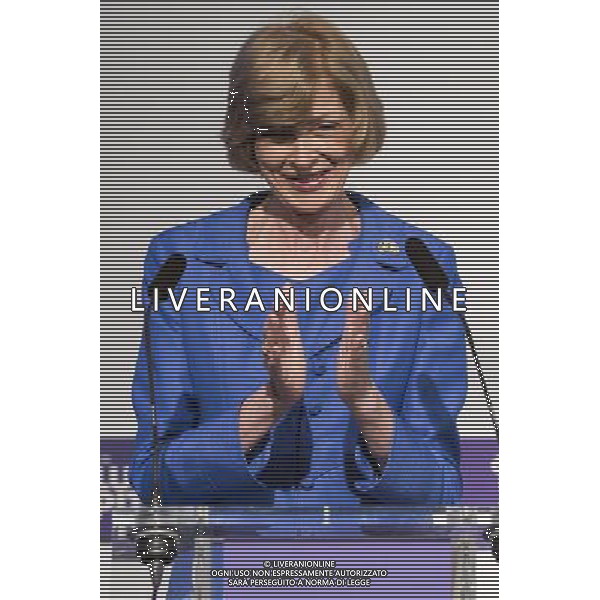  Alderman Fiona Woolf, The Lord Mayor of London \'Conference on Inclusive Capitalism: Building Value, Renewing Trust\' at Mansion House, London, Britain - 27 May 2014 ©photoshot/AGENZIA ALDO LIVERANI SAS - ITALY ONLY - Il Principe di Carlo d\'inghilterra con Lynn Forester de Rothschild e Christine Lagarde alla conferenza del capitalismo Inclusive presso la Mansion House a Londra. 