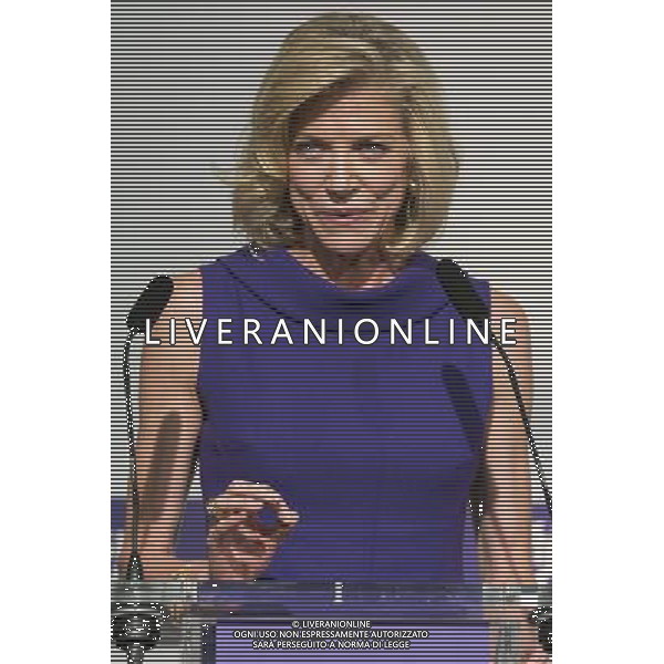  Lady Lynn Forester De Rothschild, Chief Executive of E.L. Rothschild \'Conference on Inclusive Capitalism: Building Value, Renewing Trust\' at Mansion House, London, Britain - 27 May 2014 ©photoshot/AGENZIA ALDO LIVERANI SAS - ITALY ONLY - Il Principe di Carlo d\'inghilterra con Lynn Forester de Rothschild e Christine Lagarde alla conferenza del capitalismo Inclusive presso la Mansion House a Londra. 