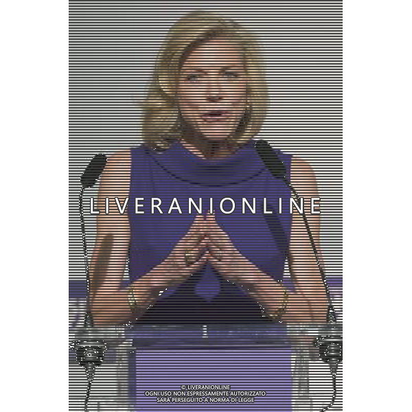  Lady Lynn Forester De Rothschild, Chief Executive of E.L. Rothschild \'Conference on Inclusive Capitalism: Building Value, Renewing Trust\' at Mansion House, London, Britain - 27 May 2014 ©photoshot/AGENZIA ALDO LIVERANI SAS - ITALY ONLY - Il Principe di Carlo d\'inghilterra con Lynn Forester de Rothschild e Christine Lagarde alla conferenza del capitalismo Inclusive presso la Mansion House a Londra. 