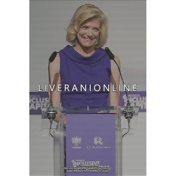  Lady Lynn Forester De Rothschild, Chief Executive of E.L. Rothschild \'Conference on Inclusive Capitalism: Building Value, Renewing Trust\' at Mansion House, London, Britain - 27 May 2014 ©photoshot/AGENZIA ALDO LIVERANI SAS - ITALY ONLY - Il Principe di Carlo d\'inghilterra con Lynn Forester de Rothschild e Christine Lagarde alla conferenza del capitalismo Inclusive presso la Mansion House a Londra. 