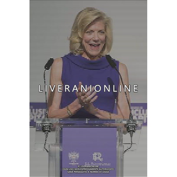  Lady Lynn Forester De Rothschild, Chief Executive of E.L. Rothschild \'Conference on Inclusive Capitalism: Building Value, Renewing Trust\' at Mansion House, London, Britain - 27 May 2014 ©photoshot/AGENZIA ALDO LIVERANI SAS - ITALY ONLY - Il Principe di Carlo d\'inghilterra con Lynn Forester de Rothschild e Christine Lagarde alla conferenza del capitalismo Inclusive presso la Mansion House a Londra. 