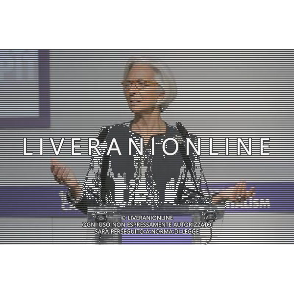  Christine Lagarde, Managing Director, International Monetary Fund \'Conference on Inclusive Capitalism: Building Value, Renewing Trust\' at Mansion House, London, Britain - 27 May 2014 ©photoshot/AGENZIA ALDO LIVERANI SAS - ITALY ONLY - Il Principe di Carlo d\'inghilterra con Lynn Forester de Rothschild e Christine Lagarde alla conferenza del capitalismo Inclusive presso la Mansion House a Londra. 