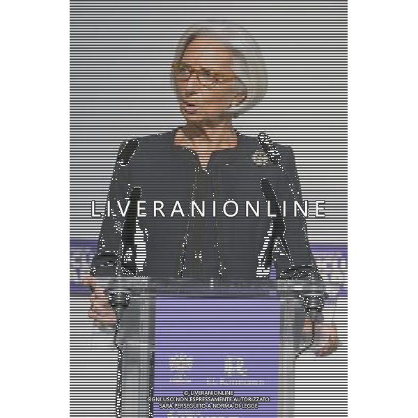  Christine Lagarde, Managing Director, International Monetary Fund \'Conference on Inclusive Capitalism: Building Value, Renewing Trust\' at Mansion House, London, Britain - 27 May 2014 ©photoshot/AGENZIA ALDO LIVERANI SAS - ITALY ONLY - Il Principe di Carlo d\'inghilterra con Lynn Forester de Rothschild e Christine Lagarde alla conferenza del capitalismo Inclusive presso la Mansion House a Londra. 