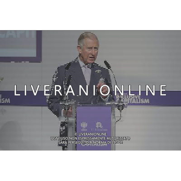  Prince Charles \'Conference on Inclusive Capitalism: Building Value, Renewing Trust\' at Mansion House, London, Britain - 27 May 2014 ©photoshot/AGENZIA ALDO LIVERANI SAS - ITALY ONLY - Il Principe di Carlo d\'inghilterra con Lynn Forester de Rothschild e Christine Lagarde alla conferenza del capitalismo Inclusive presso la Mansion House a Londra. 