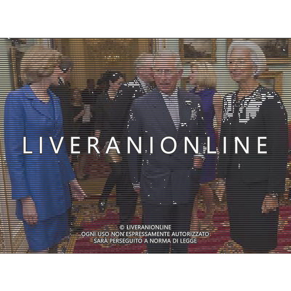  Alderman Fiona Woolf, The Lord Mayor of London, Prince Charles, Christine Lagarde, Managing Director, International Monetary Fund \'Conference on Inclusive Capitalism: Building Value, Renewing Trust\' at Mansion House, London, Britain - 27 May 2014 ©photoshot/AGENZIA ALDO LIVERANI SAS - ITALY ONLY - Il Principe di Carlo d\'inghilterra con Lynn Forester de Rothschild e Christine Lagarde alla conferenza del capitalismo Inclusive presso la Mansion House a Londra. 