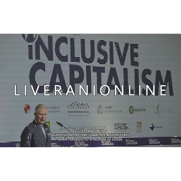 The Prince of Wales during his address to the Inclusive capitalism conference, held at the Mansion House in the City of London. ©photoshot/AGENZIA ALDO LIVERANI SAS - ITALY ONLY - Il Principe di Carlo d\'inghilterra con Lynn Forester de Rothschild e Christine Lagarde alla conferenza del capitalismo Inclusive presso la Mansion House a Londra. 