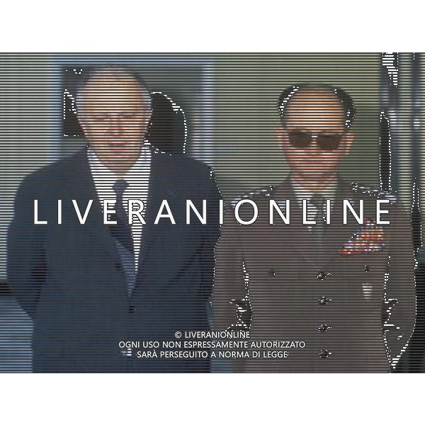 Stefan Olszowsky, Polish Foreign Minister General Wojciech Jaruzelski, Prime Minister of Poland ©PHOTOSHOT/AGENZIA ALDO LIVERANI SAS - ITALY ONLY - EDITORIAL USE ONLY