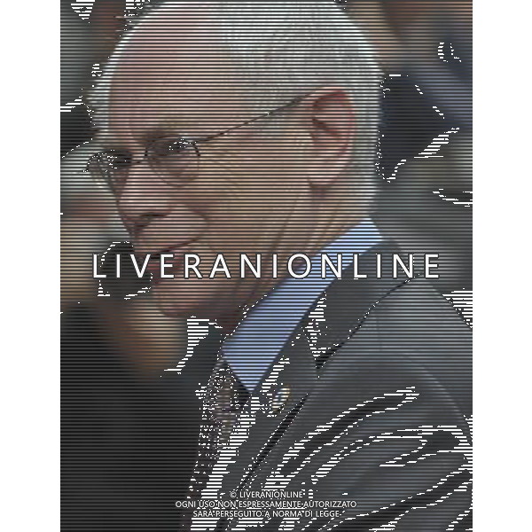 (140527) -- BRUSSELS, May 27, 2014 () -- European Council President Herman Van Rompuy arrives to take part in an informal EU leaders summit at the EU headquarters in Brussels, capital of Belgium, May 27, 2014. The nomination of new EU leaders after and the latest development in Ukraine following the Presidential election are the two majors topics in the meeting. (/Ye Pingfan) ©photoshot/AGENZIA ALDO LIVERANI SAS - ITALY ONLY - Vertice informale dei leader dell\'Unione Europea presso la sede a Bruxelles in Belgio, 27 maggio 2014 per discutere della nomina di nuovi leader europei dopo le elezioni e degli ultimi sviluppi in Ucraina