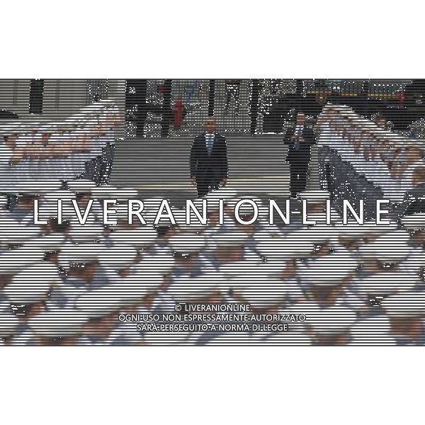 President Barack Obama attends the West Point Graduation 2014 at Michie Stadium on May 28, 2014 in West Point, New York. AG ALDO LIVERANI SAS ONLY ITALY