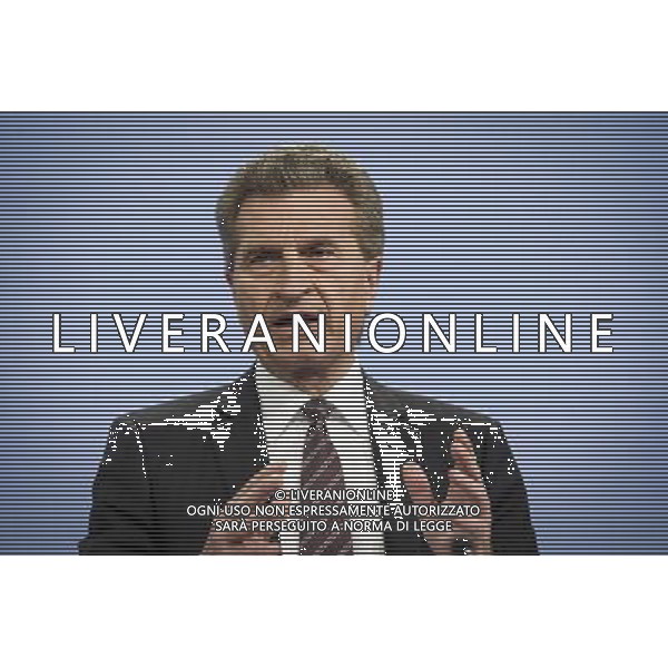 Energy Commissioner Guenther Oettinger holds press conference on the Commission\'s adoption of the study on energy dependence and Communication \'European Energy Security Strategy\' in Brussels, Belgium on 28.05.2014 by Wiktor Dabkowski AG ALDO LIVERANI SAS ONLY ITALY