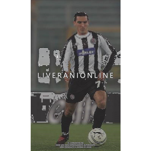 LAZIO-PARTIZAN BELGRADO 25/11/2004 NELLA FOTO BRNOVIC NENAD AGENZIA ALDO LIVERANI