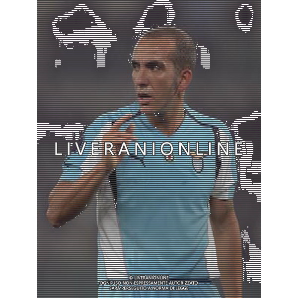LAZIO-PARTIZAN BELGRADO 25/11/2004 NELLA FOTO PAOLO DI CANIO AGENZIA ALDO LIVERANI