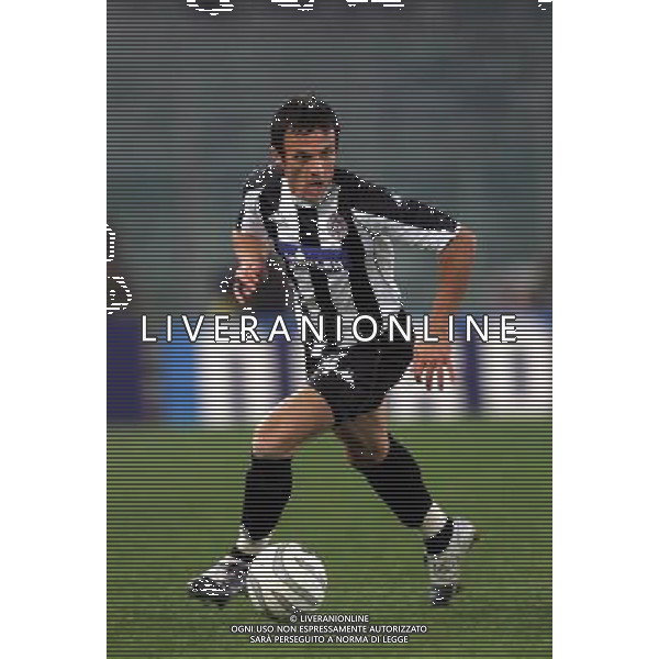 LAZIO-PARTIZAN BELGRADO 25/11/2004 NELLA FOTO DJORDJEVIC NENAD AGENZIA ALDO LIVERANI