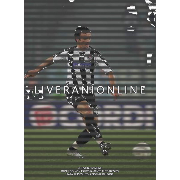 LAZIO-PARTIZAN BELGRADO 25/11/2004 NELLA FOTO DJORDJEVIC NENAD AGENZIA ALDO LIVERANI