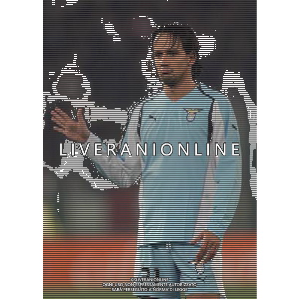 LAZIO-PARTIZAN BELGRADO 25/11/2004 NELLA FOTO INZAGHI SIMONE AGENZIA ALDO LIVERANI