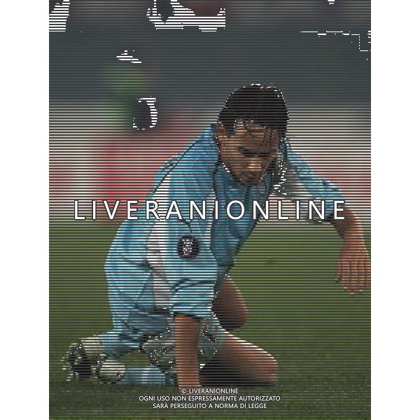 LAZIO-PARTIZAN BELGRADO 25/11/2004 NELLA FOTO INZAGHI SIMONE AGENZIA ALDO LIVERANI