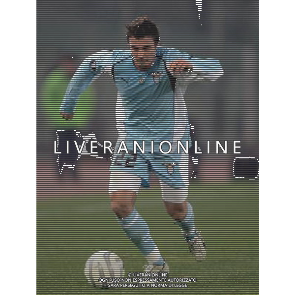 LAZIO-PARTIZAN BELGRADO 25/11/2004 NELLA FOTO MASSIMO ODDO AGENZIA ALDO LIVERANI