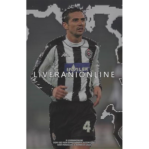 LAZIO-PARTIZAN BELGRADO 25/11/2004 NELLA FOTO MIRKOVIC ZORAN AGENZIA ALDO LIVERANI