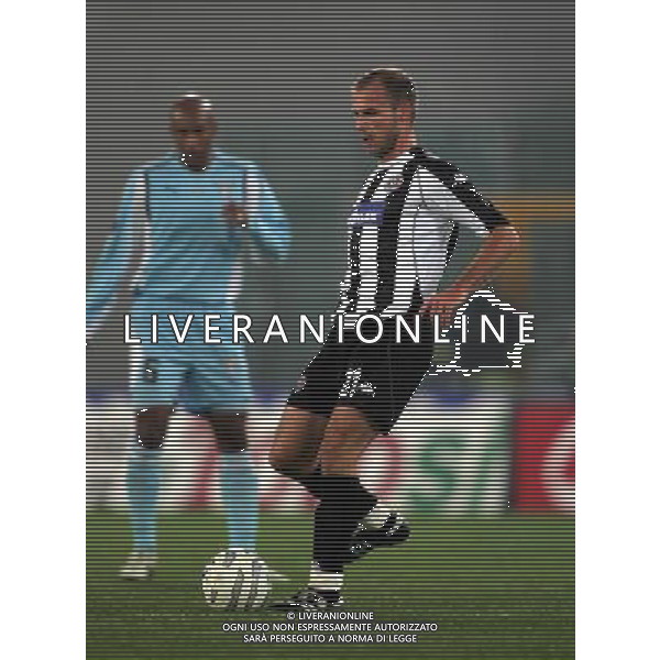 LAZIO-PARTIZAN BELGRADO 25/11/2004 NELLA FOTO TOMIC IVAN AGENZIA ALDO LIVERANI