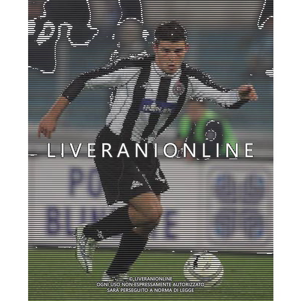 LAZIO-PARTIZAN BELGRADO 25/11/2004 NELLA FOTO VUKCEVIC SIMON AGENZIA ALDO LIVERANI