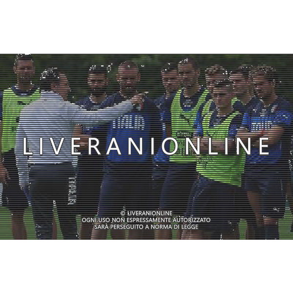 Raduno Nazionale Italiana in vista dei Mondiali di Calcio FIFA 2014 in Brasile Firenze - 30.05.2014 Allenamento Nella Foto:prandelli gruppo /Ph.Vitez-Ag. Aldo Liverani