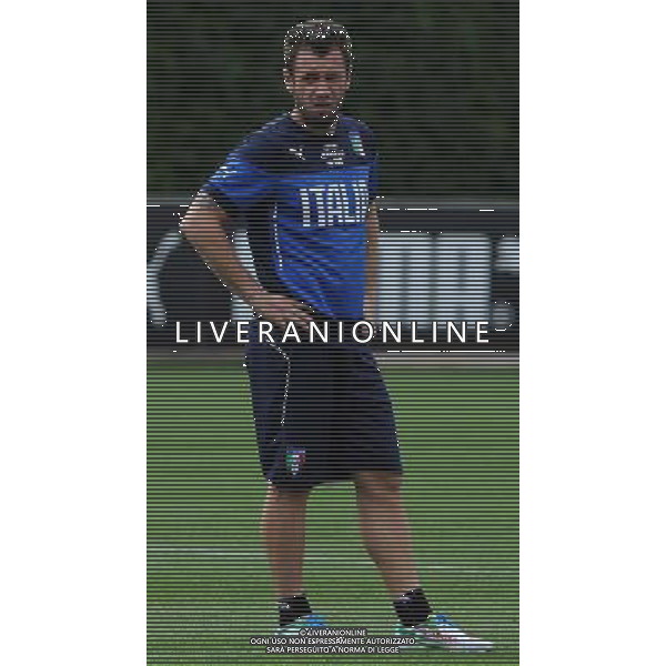 Raduno Nazionale Italiana in vista dei Mondiali di Calcio FIFA 2014 in Brasile Firenze - 30.05.2014 Allenamento Nella Foto:cassano /Ph.Vitez-Ag. Aldo Liverani