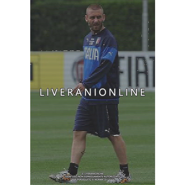 Raduno Nazionale Italiana in vista dei Mondiali di Calcio FIFA 2014 in Brasile Firenze - 30.05.2014 Allenamento Nella Foto:de rossi daniele /Ph.Vitez-Ag. Aldo Liverani