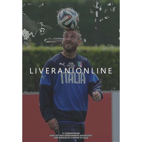 Raduno Nazionale Italiana in vista dei Mondiali di Calcio FIFA 2014 in Brasile Firenze - 30.05.2014 Allenamento Nella Foto:de rossi daniele /Ph.Vitez-Ag. Aldo Liverani