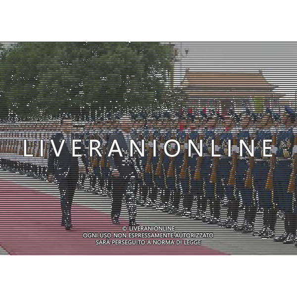 (140529) -- BEIJING, May 29, 2014 () -- Chinese Premier Li Keqiang (L front) and Malaysian Prime Minister Najib Razak (R front) review the guard of honor at the welcoming ceremony before their talks in Beijing, capital of China, May 29, 2014. (/Rao Aimin) (zkr) Â©PHOTOSHOT/Agenzia Aldo Liverani sas - ITALY ONLY - EDITORIAL USE ONLY