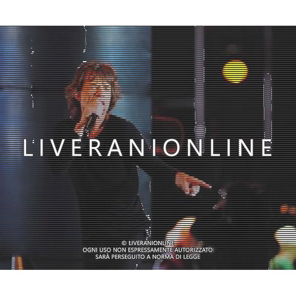 (140530) -- LISBON, May 30, 2014 () -- Mick Jagger, lead singer of the band Rolling Stones, performs at the Lisbon rock music festival at Bela Vista Park in Lisbon, Portugal, on May 29, 2014. The rock music festival began on May 25 in Lisbon. (/Zhang Liyun) AG ALDO LIVERANI SAS ONLY ITALY