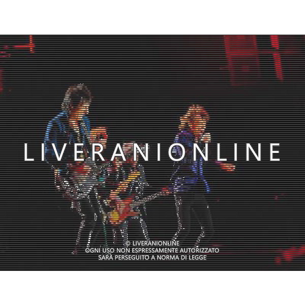 (140530) -- LISBON, May 30, 2014 () -- British band Rolling Stones performs at the Lisbon rock music festival at Bela Vista Park in Lisbon, Portugal, on May 29, 2014. The rock music festival began on May 25 in Lisbon. (/Zhang Liyun) AG ALDO LIVERANI SAS ONLY ITALY