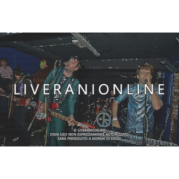  Klaxons, Jamie Reynolds, James Righton, Simon Taylor-Davis, George Latham play small intimate gig for 200 lucky ticket holders at the 2 Pigs, Cheltenham Date ;30/5/2014 ag aldo liverani sas only italy