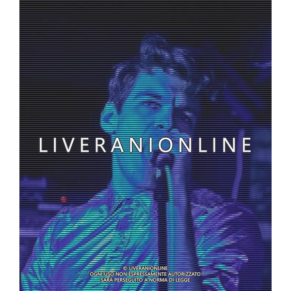  Klaxons, Jamie Reynolds, James Righton, Simon Taylor-Davis, George Latham play small intimate gig for 200 lucky ticket holders at the 2 Pigs, Cheltenham Date ;30/5/2014 ag aldo liverani sas only italy