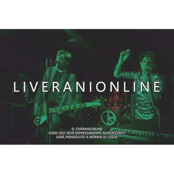  Klaxons, Jamie Reynolds, James Righton, Simon Taylor-Davis, George Latham play small intimate gig for 200 lucky ticket holders at the 2 Pigs, Cheltenham Date ;30/5/2014 ag aldo liverani sas only italy