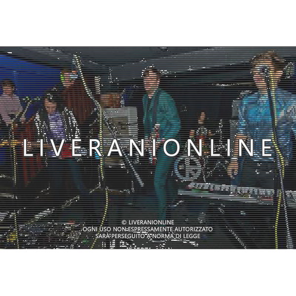  Klaxons, Jamie Reynolds, James Righton, Simon Taylor-Davis, George Latham play small intimate gig for 200 lucky ticket holders at the 2 Pigs, Cheltenham Date ;30/5/2014 ag aldo liverani sas only italy