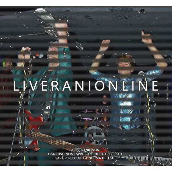  Klaxons, Jamie Reynolds, James Righton, Simon Taylor-Davis, George Latham play small intimate gig for 200 lucky ticket holders at the 2 Pigs, Cheltenham Date ;30/5/2014 ag aldo liverani sas only italy