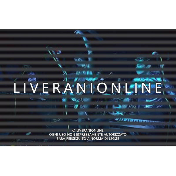  Klaxons, Jamie Reynolds, James Righton, Simon Taylor-Davis, George Latham play small intimate gig for 200 lucky ticket holders at the 2 Pigs, Cheltenham Date ;30/5/2014 ag aldo liverani sas only italy