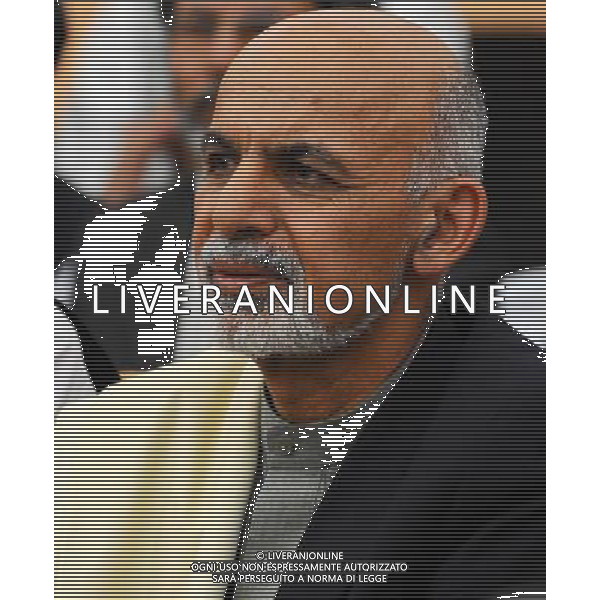 (140531) -- HERAT, May 31, 2014 () -- Afghan presidential candidate Ashraf Ghani Ahmadzai attends an election gathering in Herat province in west Afghanistan, May 30, 2014. The runoff between Afghan leading presidential runner Abdullah Abdullah and former Finance Minister Ashraf Ghani Ahmadzai is slated for June 14 and the final results will be announced on July 22. (/Sardar) ©PHOTOSHOT/Agenzia Aldo Liverani sas - ITALY ONLY - EDITORIAL USE ONLY - Campagna elettorale dei candidati alle elezioni presidenziali dell\'Afghanistan il 30 maggio 2014