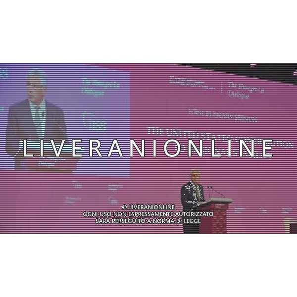 (140531) -- SINGAPORE, May 31, 2014 () -- U.S. Defense Secretary Chuck Hagel speaks at the Shangri-La Dialogue held in Singapore on May 31, 2014. Shangri-La Dialogue, which opened on Friday in Singapore, is a multilateral forum organized by the London-based think tank International Institute for Strategic Studies. (/Then Chih Wey) Â©photoshot/AGENZIA ALDO LIVERANI SAS - ITALY ONLY - EDITORIAL USE ONLY