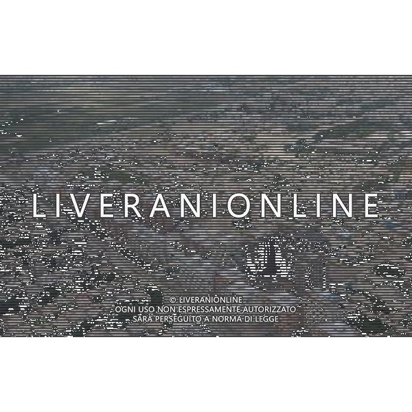 (140531) -- KABUL, May 31, 2014 (Xinhua) -- Photo taken on May 29, 2014 shows a view of the Kabul city over a helicopter in Kabul, Afghanistan. (Xinhua/Omid) ****Authorized by ytfs**** ©photoshot/Agenzia Aldo Liverani sas - ITALY ONLY - Veduta aerea della citta\' di Kabul in Afghanistan