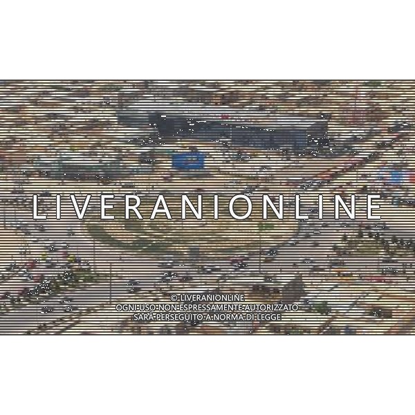 (140531) -- KABUL, May 31, 2014 (Xinhua) -- Photo taken on May 29, 2014 shows a view of the Kabul city over a helicopter in Kabul, Afghanistan. (Xinhua/Omid) ****Authorized by ytfs**** ©photoshot/Agenzia Aldo Liverani sas - ITALY ONLY - Veduta aerea della citta\' di Kabul in Afghanistan